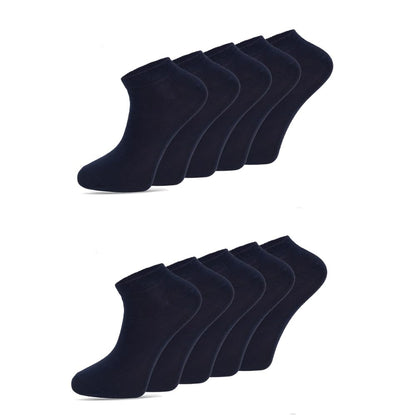 dabisocks 10 Paar Sneaker Socken Herren Damen 35-38 39-42 43-46 47-49, Baumwolle Atmungsaktive Bequem Kurz Sportsocken, Wandersocken, Füßlinge Damen, Unisex Socken, Laufsocken,